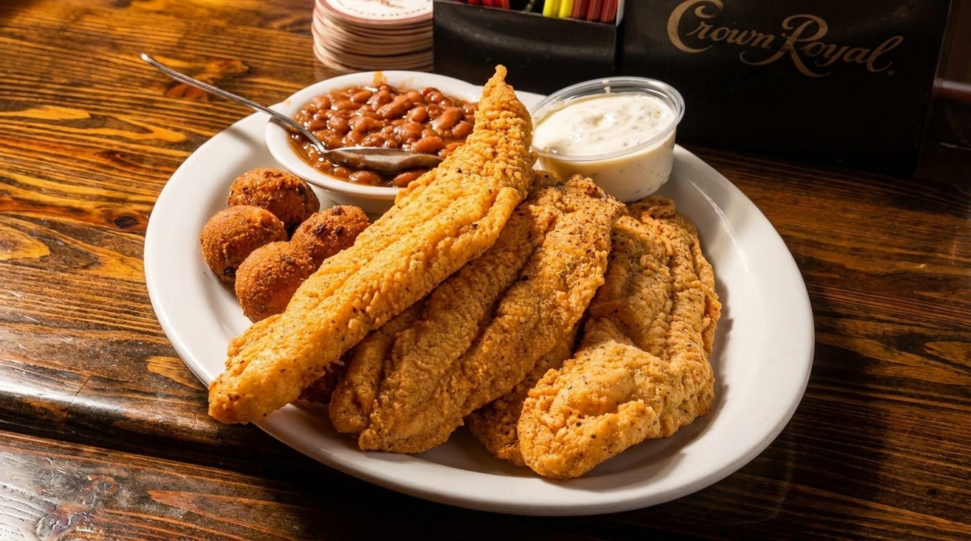 Southern Fried Fish, Real Hushpuppies