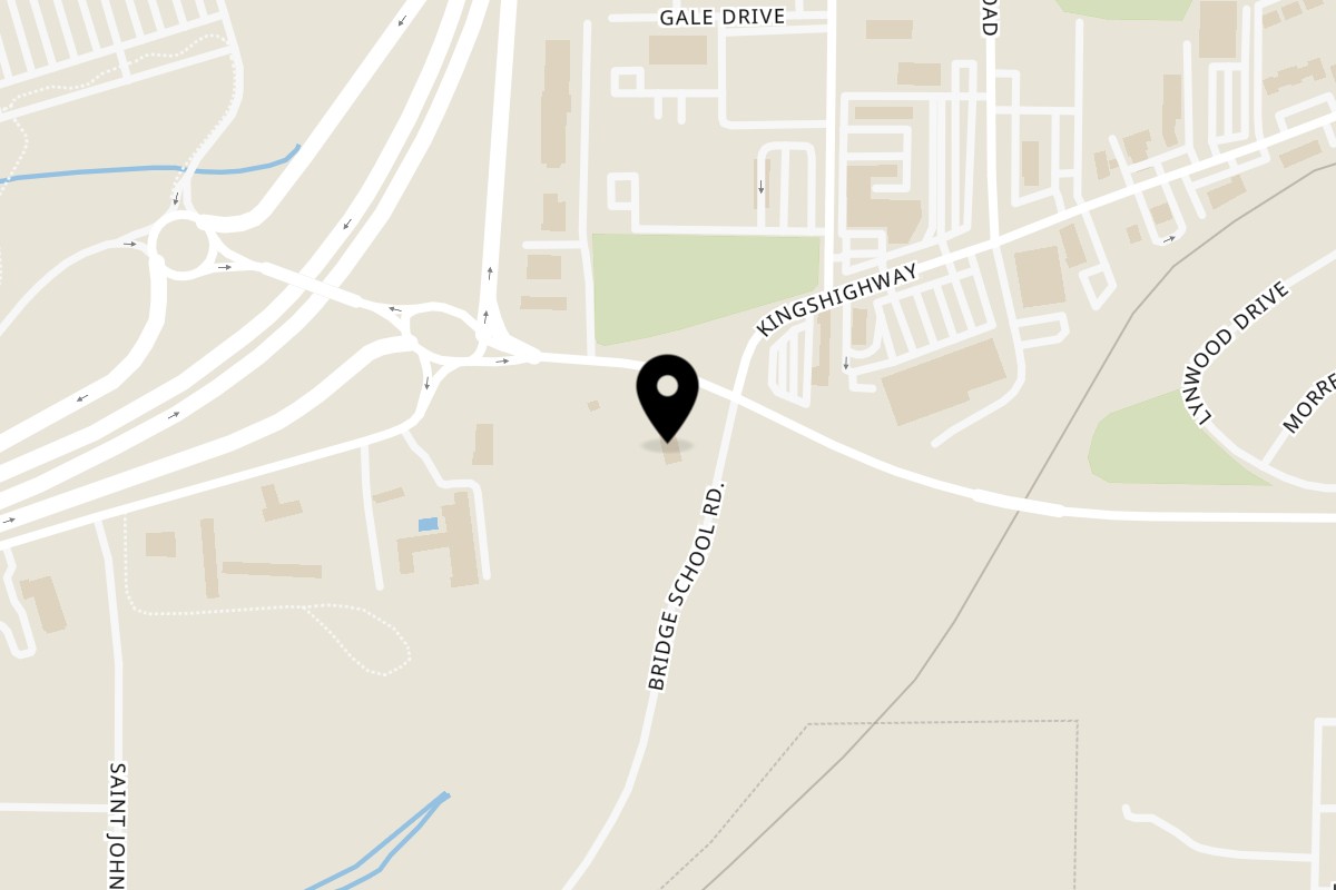 Map showing the location of Tater Patch on 103 Bridge School Rd in Rolla